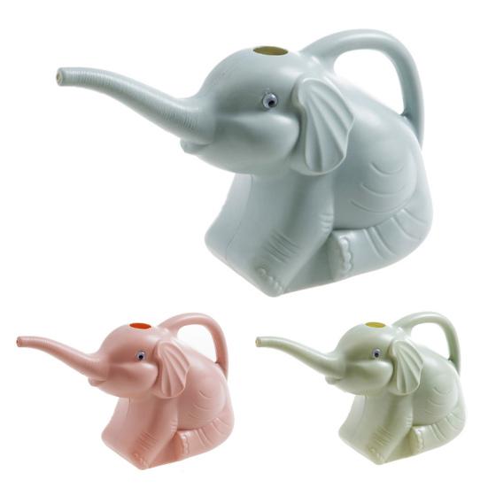 Elephant Watering Can 2L Long Spout Watering Pot Cute Animal Watering Can with Handle for Houseplants Outdoor Potted Plants Home Gardening