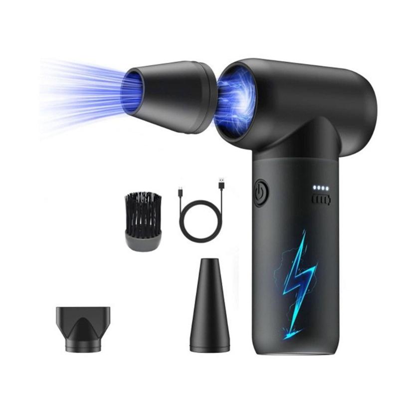 33000RPM Electric Air Blower Rechargeable Cordless Air Duster for Dust and Snow Removal In Home Car and Outdoor Settings