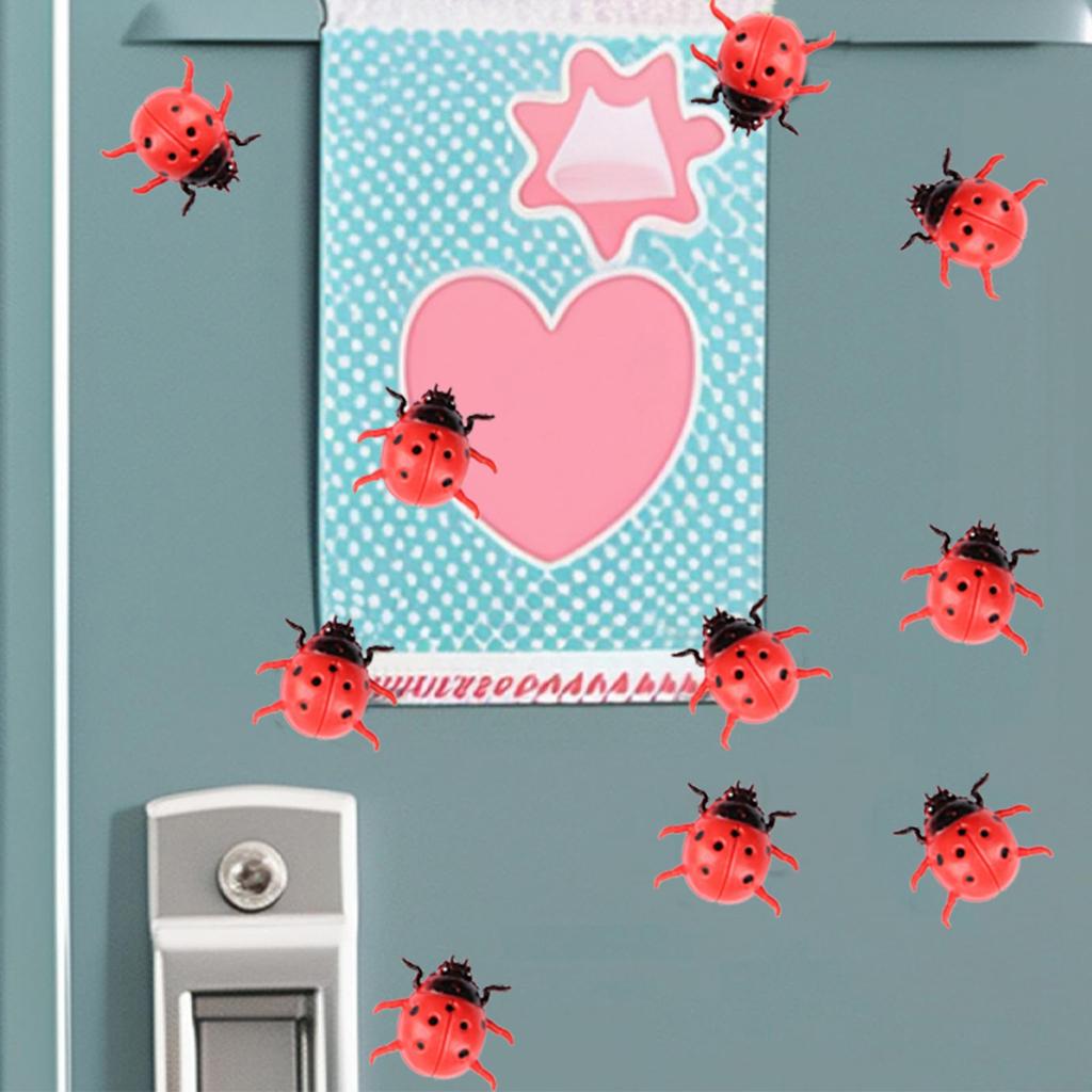 Seven Star Refrigerator Sticker With Magnetic Backplate Soft Adhesive Refrigerator Sticker