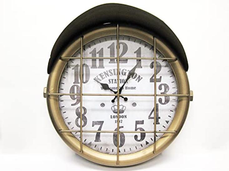 Submarine Clock Antique Gold (Submarine) Wall Clock