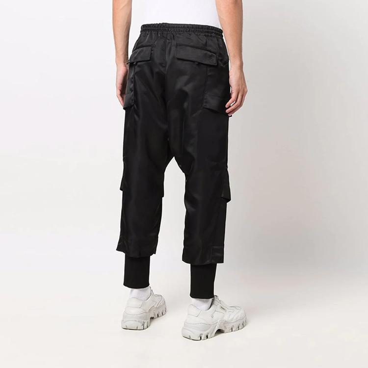 Y-3 Classic Tech Twill Cargo Pants Black Men Bottoms HB3433