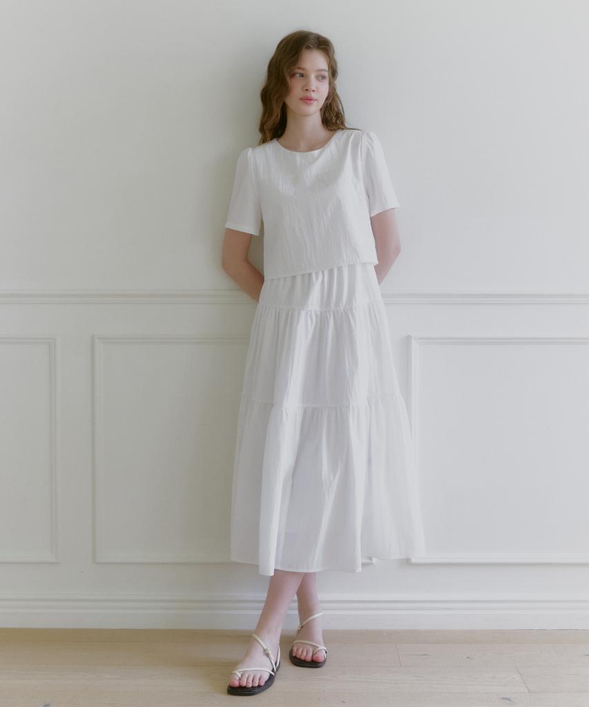 Micene Cancan Long Dress