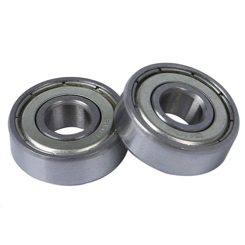 ABUL-10 Pcs Single Shielded 608Z Miniature Deep Groove Ball Bearings