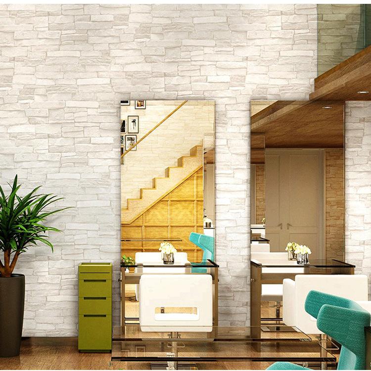 

Обои ПВХ ретро 3D стерео имитация камня текстура обои декор спальня ТВ стена гостиная обои 53см* 9,5 м 0.53m x 9.5m