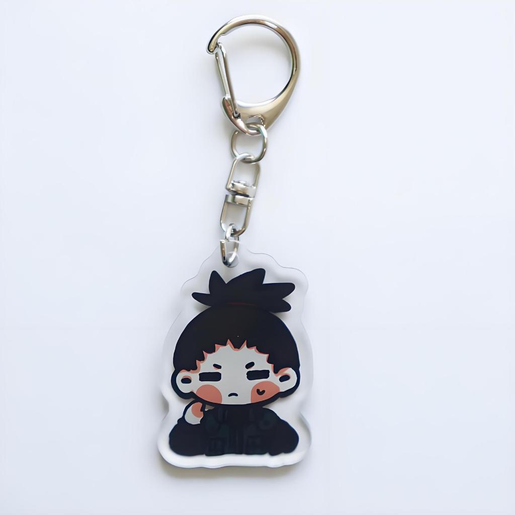 Anime Cartoon Naruto Uchiha Itachi Obito Madara Shisui Hyga Neji Nara Shikamaru Deidara Acrylic Keychain Gifts 5Cm
