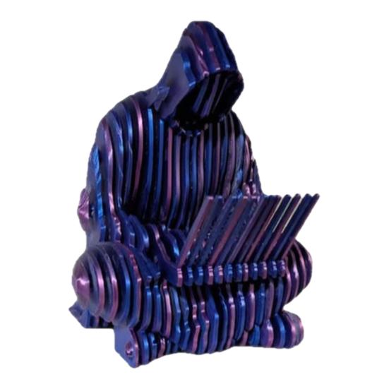 Decorative Figurine Fine Carving Colorful Handcrafted Table Decoration for Living Room Bedroom