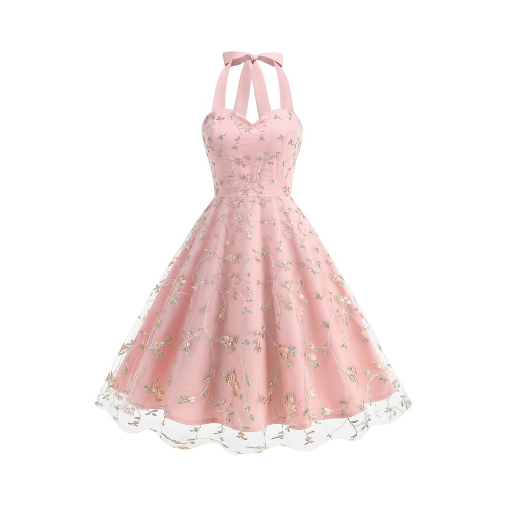 Vestido sin mangas de moda para mujer