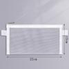 Large-Capacity Mesh Pencil Bag Nylon Stationery Pouch New Transparent Stationery Bag  Kids