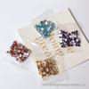 High Flash Flat-Bottomed Nail Art Rhinestones - 1g Bag for DIY and Clothing Decoration