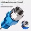 360 Degree Rotatable Airless Paint Sprayer Adapter Aluminum Alloy High Pressure Leak Resistant Swivel Joint For Smooth Coating