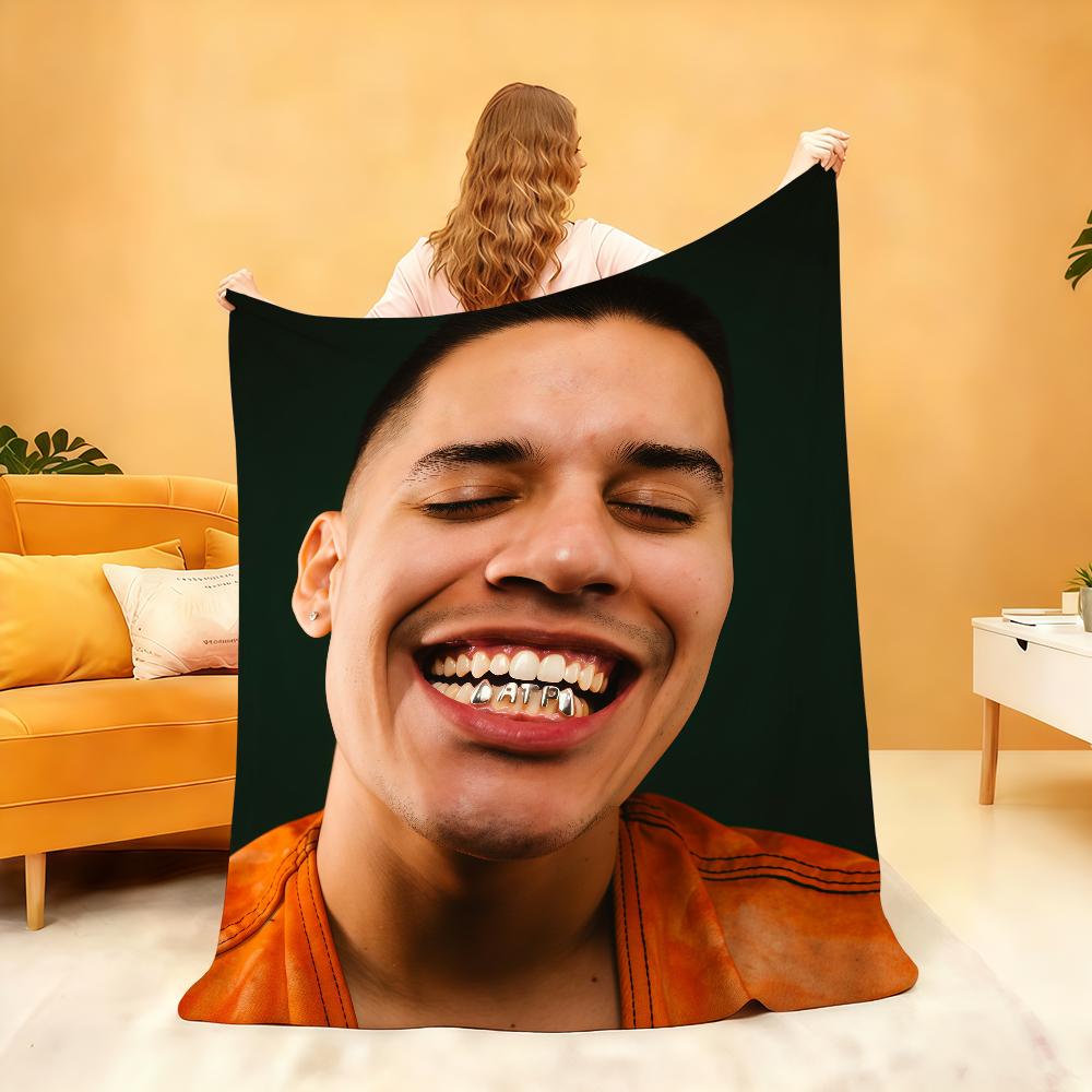 Mexico Rapper N NsqK K ATP Blanket Soft Throw Blanket for Home Bedroom Bed Sofa Picnic Travel Office Rest Cover Blanket Gift