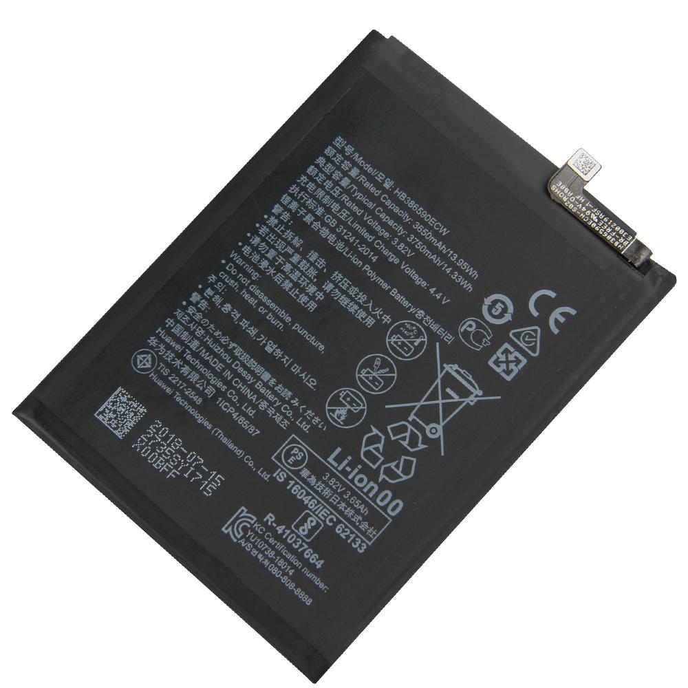 Rechargeable Lithium Battery For Huawei Honor 8X 20 20S P10 Plus Play Mate20 Lite Nova 3 3i 4 5T Maimang 7 V10 HB386590ECW HB386589ECW Phone Battery