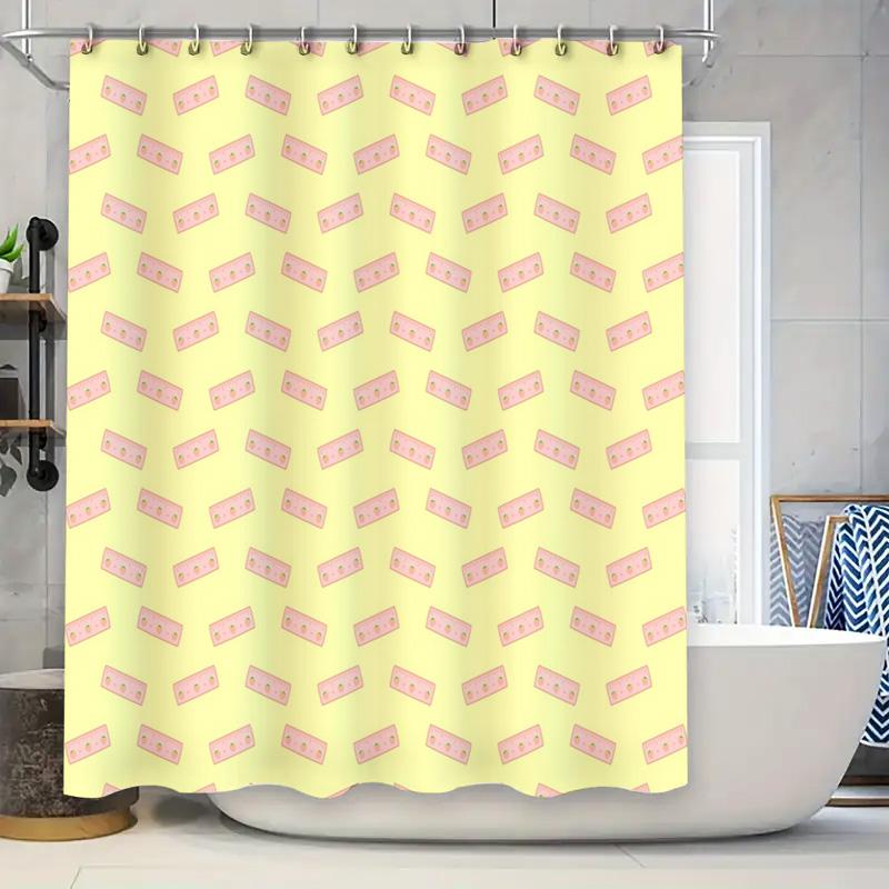 

Shower Curtain Floral Vintage Waterproof Bathroom Decor Farmhouse Rustic Pattern Fabric Backdrop Washable Set W60H190(CM)-1 Pcs