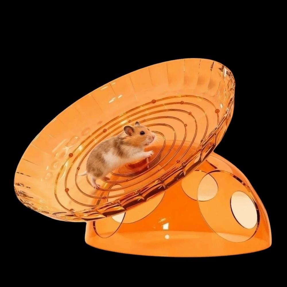 Kunststoff Hamster Laufrad Rutschfester Spinner Lauffläche Rennscheibe Renn Nagetier Roller Spielzeug Käfig Zubehör
