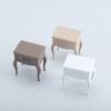 Mesa de Cabeceira para Casa de Bonecas, 1:12 Ornatos Decorativos de Móveis em Miniatura, Detalhes Realistas Artesanato Durável Móveis de Casa de Bonecas