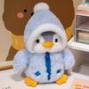 Penguin Brother & Sister Bib Plush Toy - Kid's Comfort Doll & Gift Pillow
