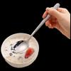 Mengzhang Creative Hammered Stainless Steel Spoon