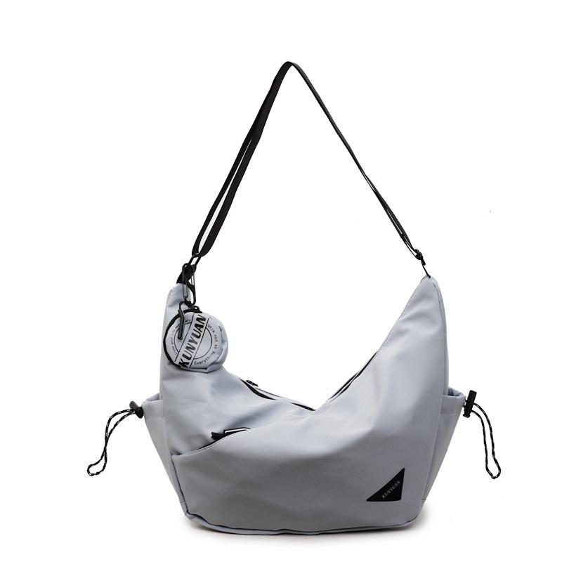 Men's messenger bag trendy brand 2025 new fashion casual function cycling sports trend men's shoulder bag