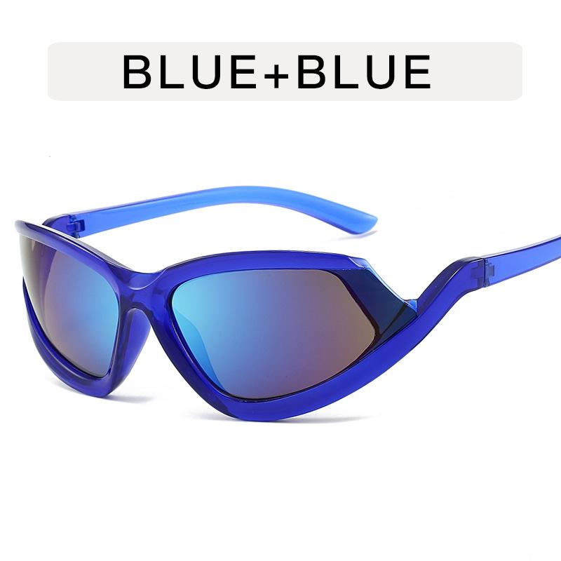 Future Technology Sense Sunglasses Men Punk Y2K Stylish Sun Glasses Women Party Stage Performance Sunglasses for Men