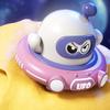Back UFO Car Toy Inertial Drive Children Cartoon Spaceship Toddlers