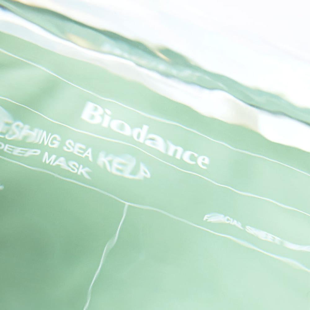 BIODANCE Refreshing Sea Kelp Real Deep Mask Calming Clarifying 34g 4 sheets Facial Sheet Mask K-Beauty