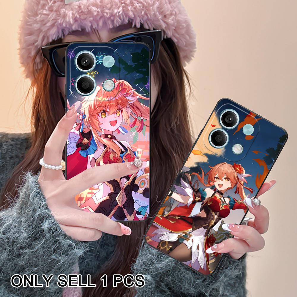 HSR Guinaifen Matte TPU Mobile Phone Case for Xiaomi Redmi 15 14 13 12 A5 3 2 1 C Plus 4G 5G Colorful Printing Cover