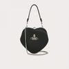 Vivienne Westwood Vegan Bell Heart Frame Purse Black