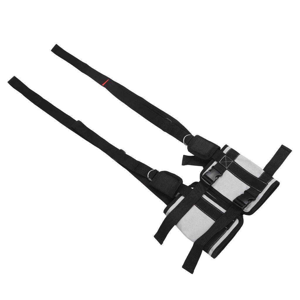 Rückenhängendes Geschirr Verdicken Baumwollstoff Horizontalstange Fitness Hüftgurt für Zuhause