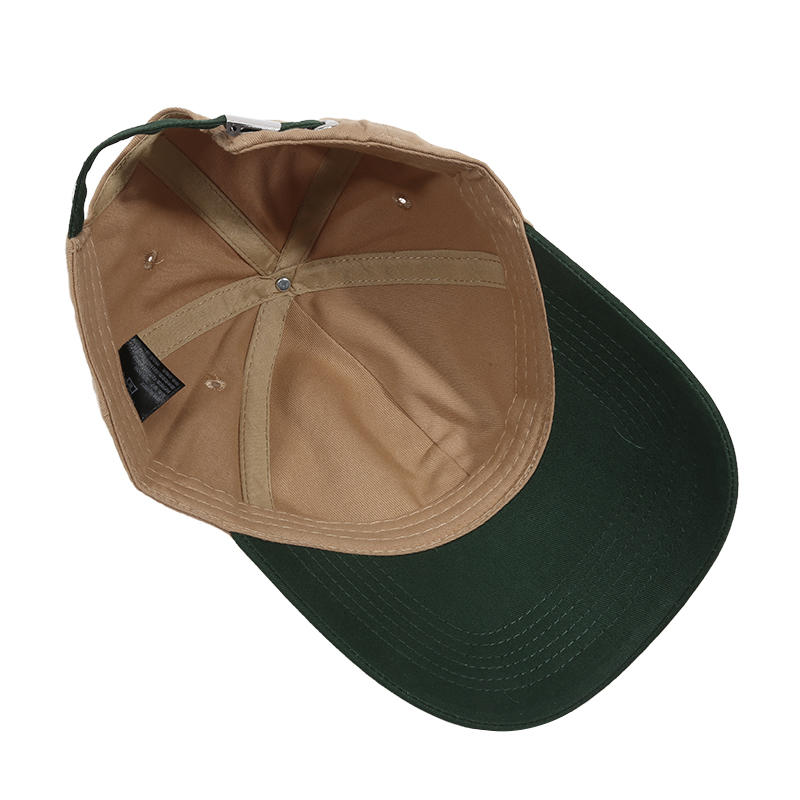Fashion Korean Style Letter Embroidered Baseball Cap Unisex Street Casual Color Blocking Peaked Cap