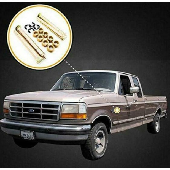 4PCS Auto Set Heavy Duty Door Hinge & Pin Bushing Kit Universal For Trucks & SUV