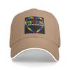 Unisex Baseball Hats Love Heart Autism Awareness Outdoor Streetwear Summer Sports Baseball Caps Hip Hop Cap Casquette Hats