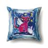 Polyester Throw Pillow Cover Home Decoration Throw Pillow Car Throw Pillow Lovely Animal Cat Print Cushion Cover