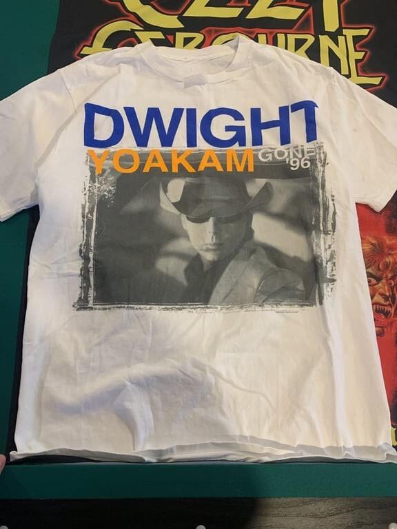 Dwight Yoakam 1996 Cotton Shirt Unisex Concert S to 5XL EL427 Unisex T-Shirt S