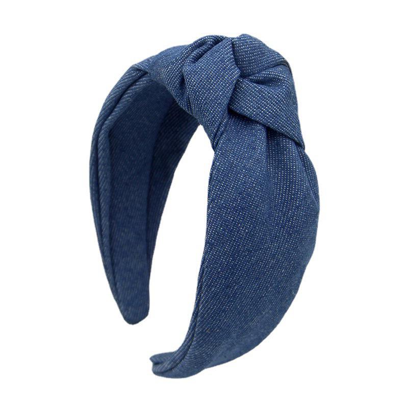 

Синяя повязка на голову Windy Place — аксессуар для волос Лю Ифэй и Сюй Хундоу, выпуск 2023 года