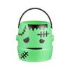 Halloween Trick Or Candy Rack Candy Can With Handle Children's Snack Bucket Halloween Decoration