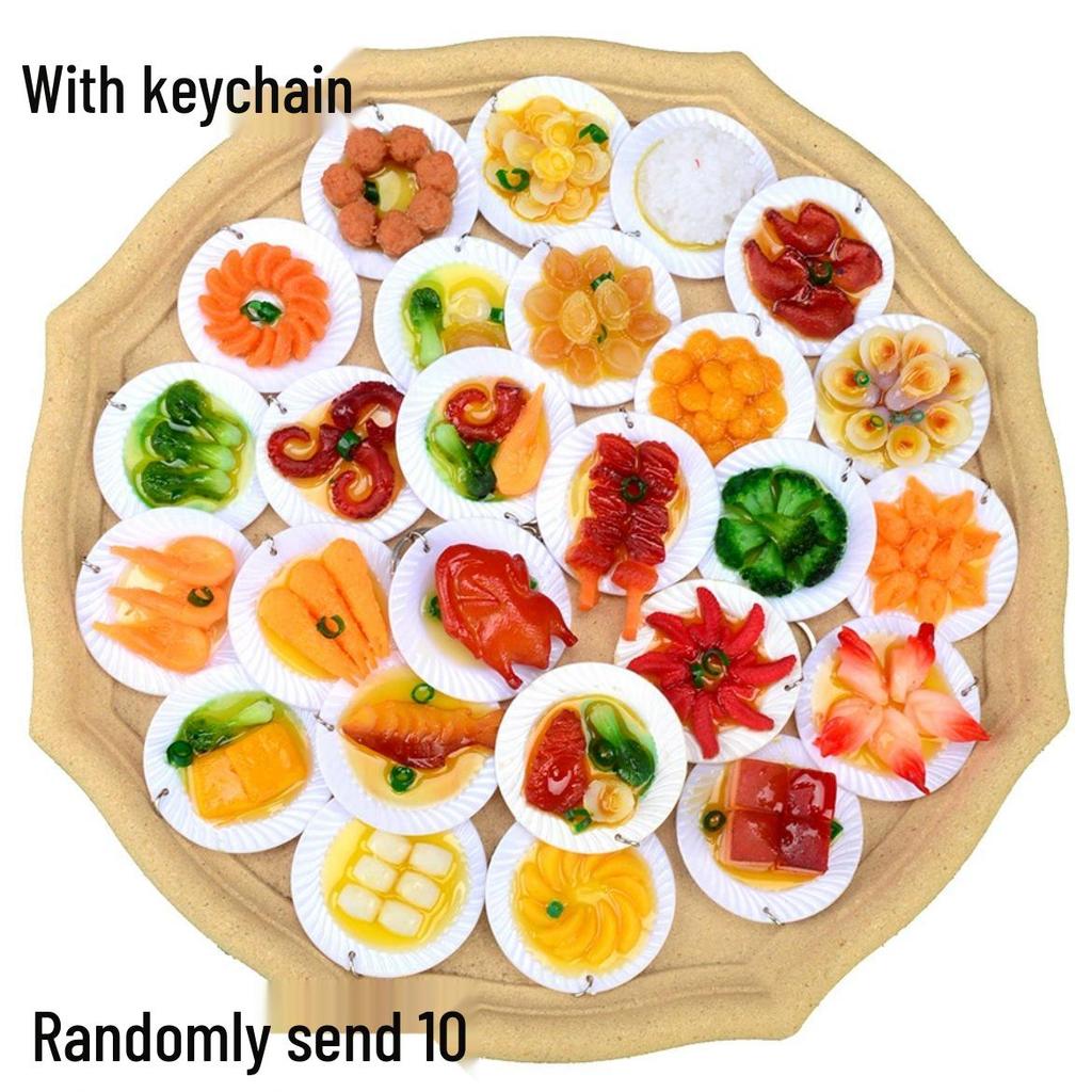 Mini Hot Pot Mala Tang Noodle Bowl Keychain Ornament