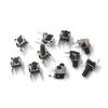 Horizontal Tactile Switch with Bracket 6-12MM, 2-Pin Side Push Microswitch/Key Switch