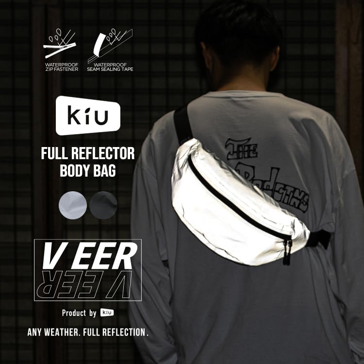 Vollreflektor Body Bag VOLLREFLEKTOR BODY BAG VEER Reflektor Reflektortasche Body Bag Mini Tasche Outdoor Festival Stylisch Cool Unisex Unisex Schlüssel