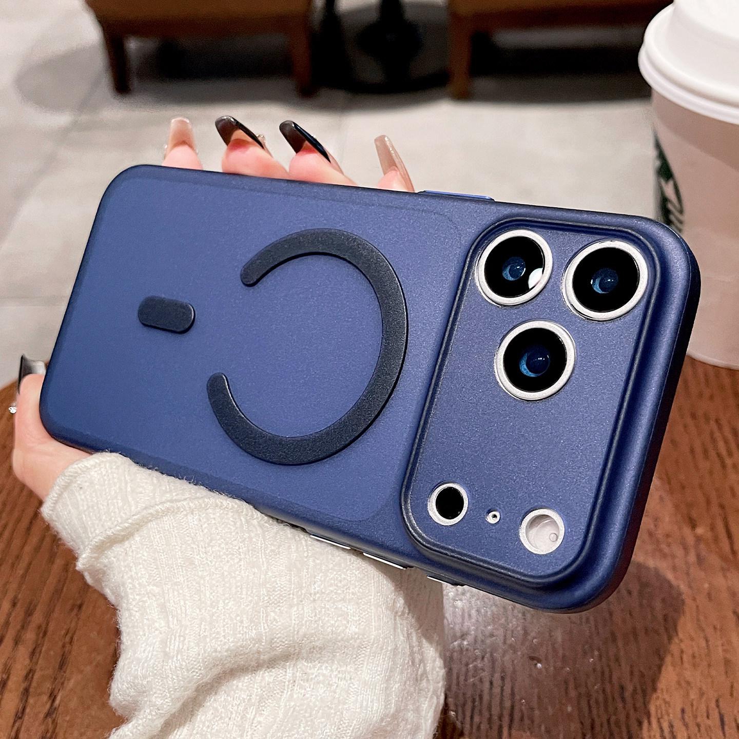 

New Magnetic Ultra-Thin Soft Silicone Case for Apple 17Pro and iPhone16: Full Button Protection 15 Pro Max