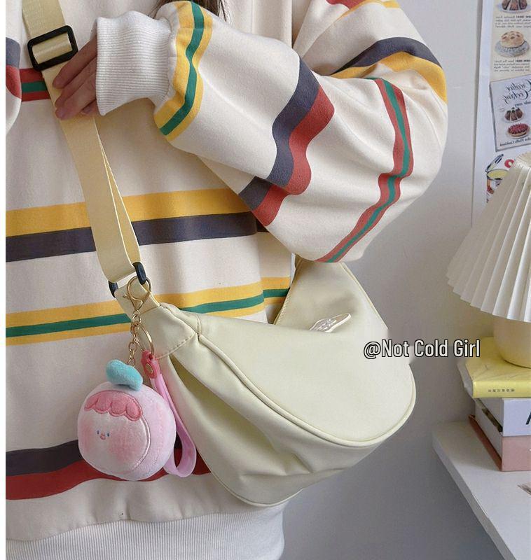 Macaron Minimalist Small Crossbody Bag for Women - Japanese Mori Girl Style