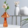 Shape Transparent for Home Decor Flower Bottle Glass Vase Aromatherapy Bottle Desktop Ornament