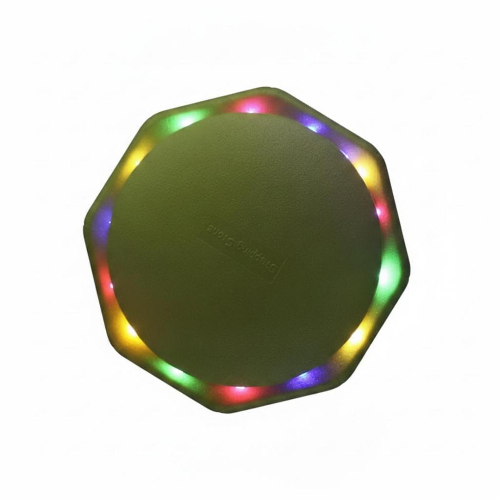 Glowing Stepping Stone Lightup Pad with Lights Sensory Balance Stones for Kids,