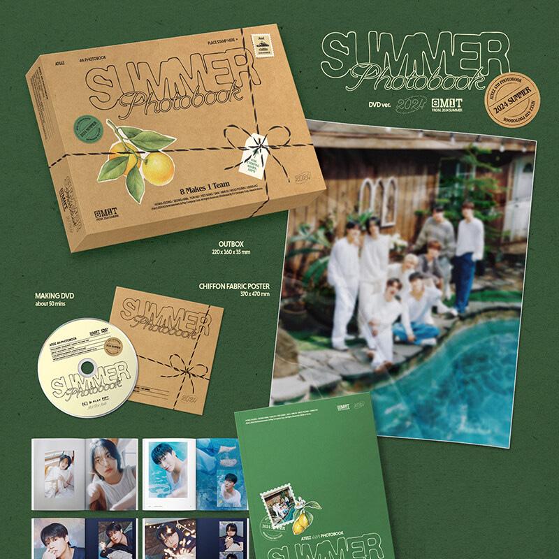 ATEEZ 2024 SOMMER Fotobuch DVD