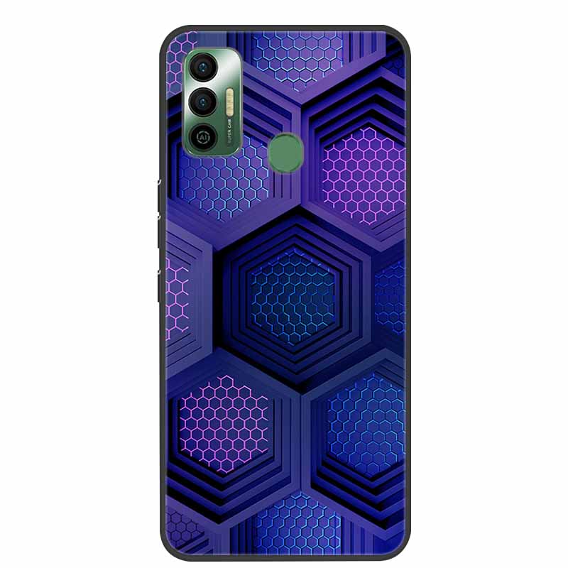 Per Tecno Spark 7 Custodia Lusso Silicone Morbido TPU Cover Custodie per Telefono Per Tecno Spark 7 Pro Spark 7P Spark7 Protettiva KF6 Coque