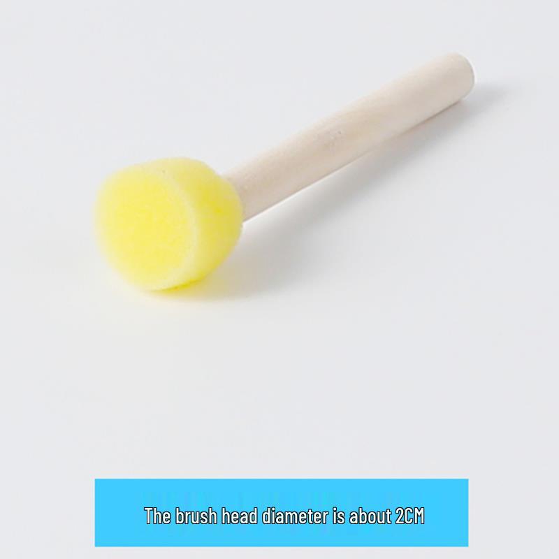 Children's Art Sponge Mushroom Graffiti Painting Stick