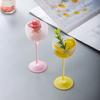 Candy Colored Crystal Glass Goblet KTV Dessert Cup Ice Cream Cup Milk Tea Cup Banquet Wine Glass Champagne Glass Cocktail Glass