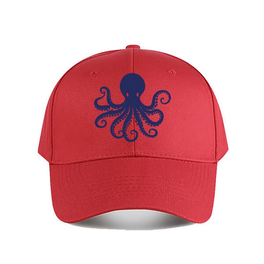 Octopus Baseball Cap Baseball Cap Fashion Unisex Sunhat Womens Outdoor Sports Snapback Cap