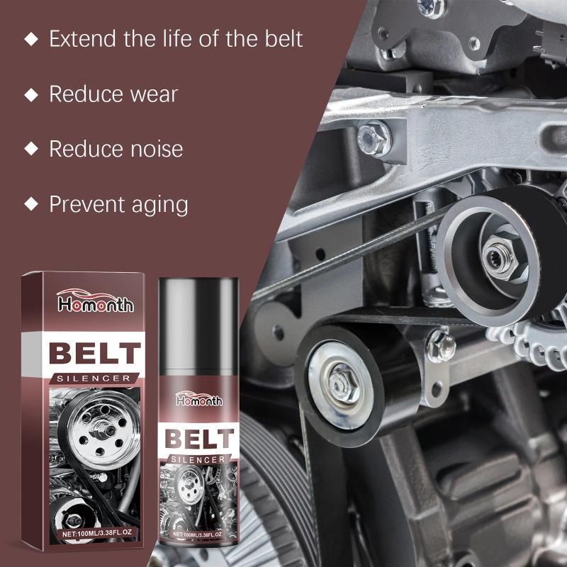 Protection and Maintenance of Aging Rubber Strips Inside Abnormal Noise Reduction of Car Belts Lubricant for Car Engine Belts