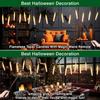 12pc Set LED Flameless Floating Candle with Wand Remote Timer Battery Powered Flickering Christmas Candles for Home Window Decor