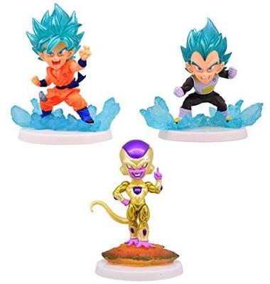 Gashapon Dragon Ball Super UG 01 Alle 3 Typen Set Figur